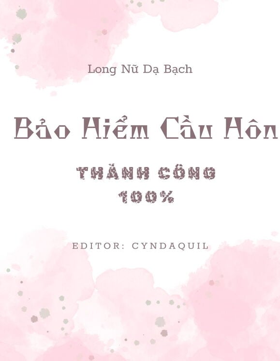 Vô Hạn Lưu: Bảo Hiểm Cầu Hôn Thành Công 100%