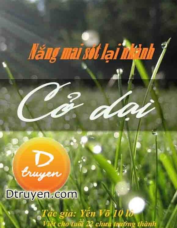 Nắng Mai Sót Lại Nhành Cỏ Dại